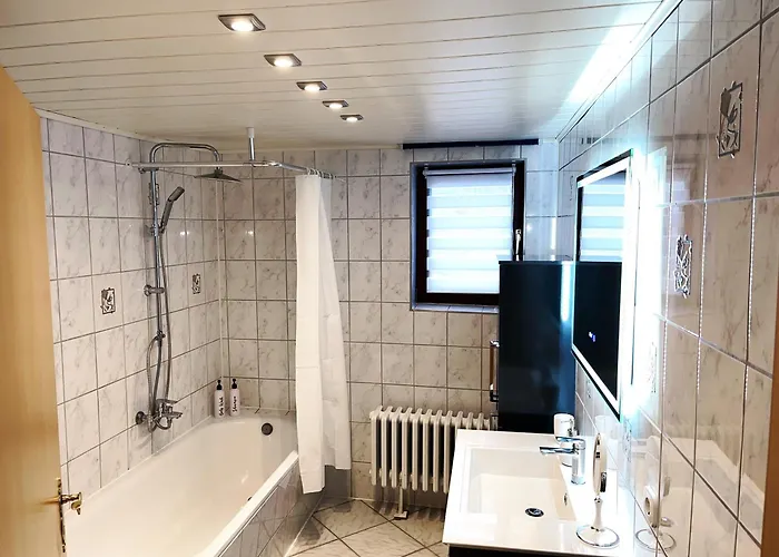 别墅 Landhaus-villa, Sauna, Private Garten 施莱登